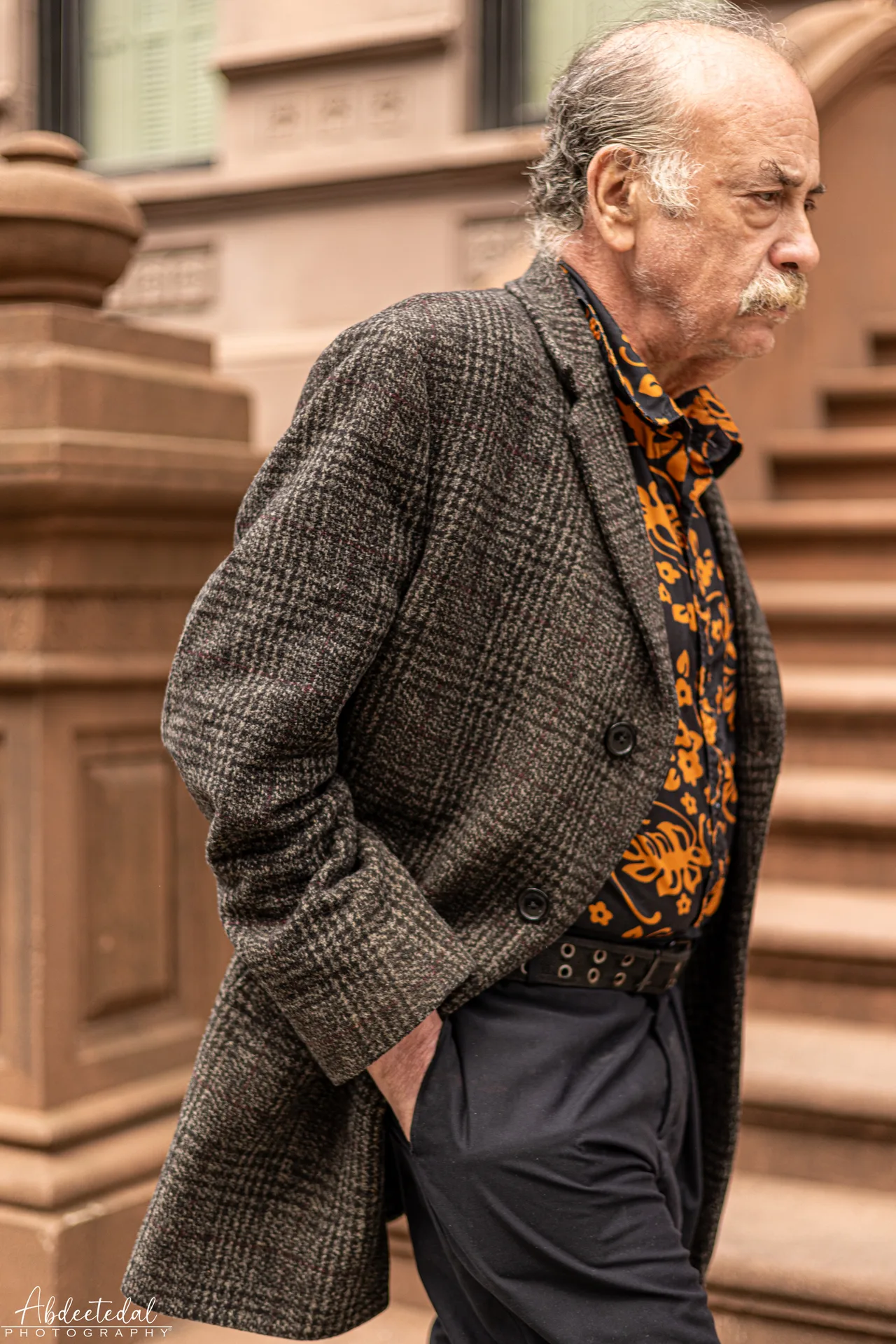 Jacket Pattern Sidewalk